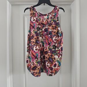 Colorful Paisley Women's Top